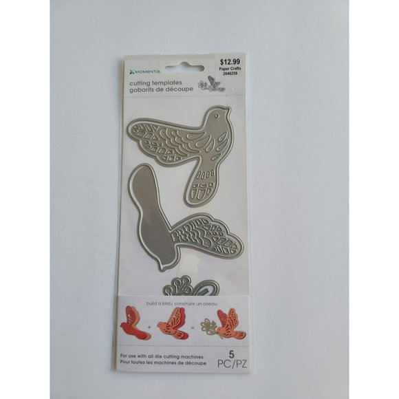 Momenta Build a Layered Bird Die - Set of 5 Dies - 3 Dimensional - Picture 2 of 3